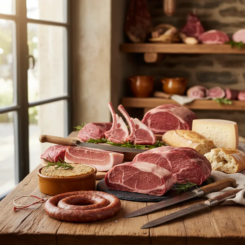 Tour de France des specialites boucheres regionales